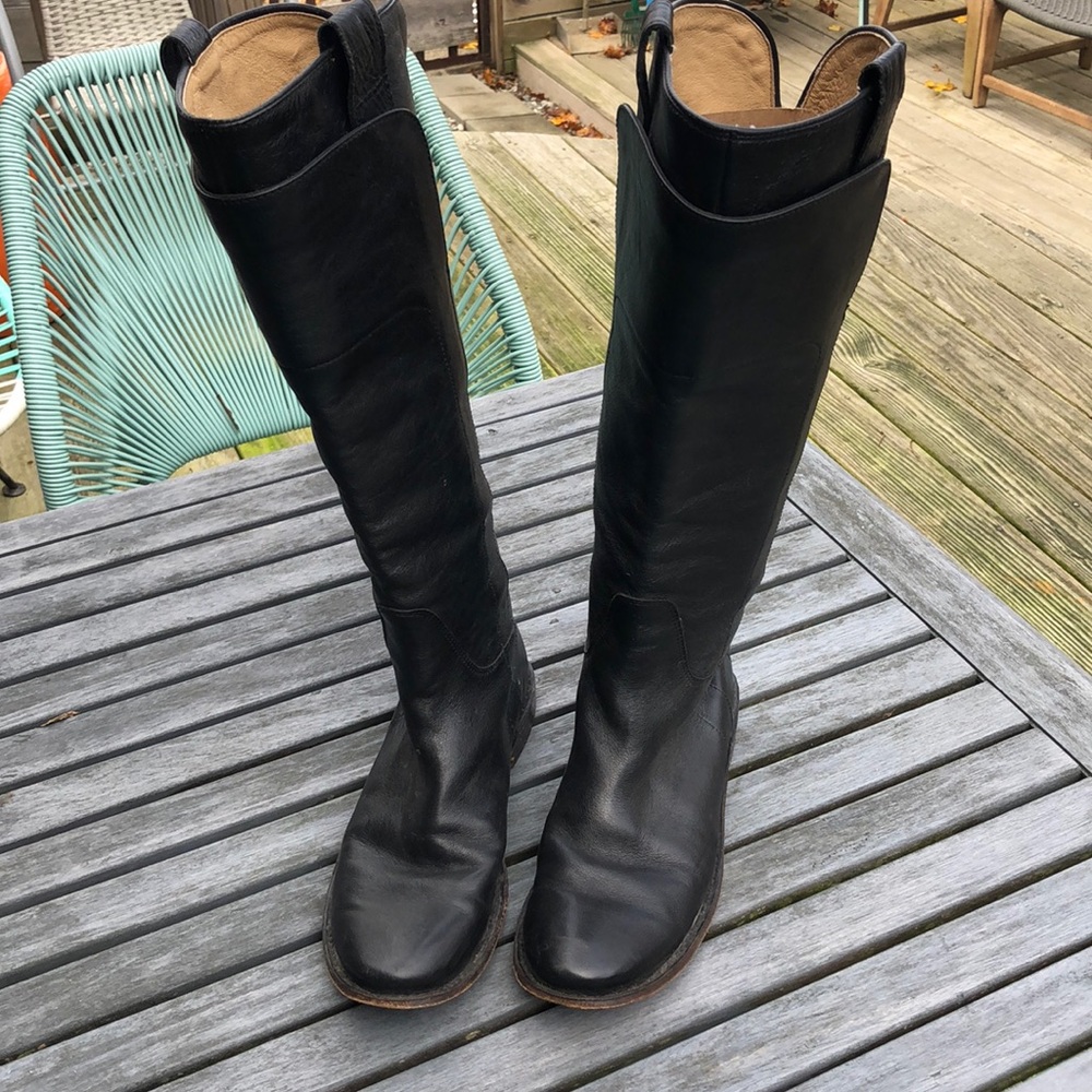 Frye black boots